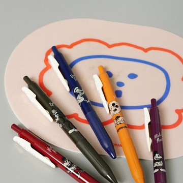 日本 SARASA 迪士尼 原子筆 0.5mm 一袋五入 水性筆 ZEBRA 圓珠筆 鋼珠筆 筆 文具 日本進口 日本選物