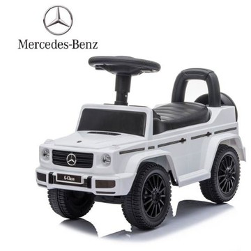 Babybabe 賓士Benz G350d 音樂遊戲車(滑行車、助步車)- 白
