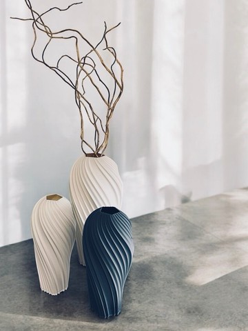 Luva 光影流動的藝術花瓶