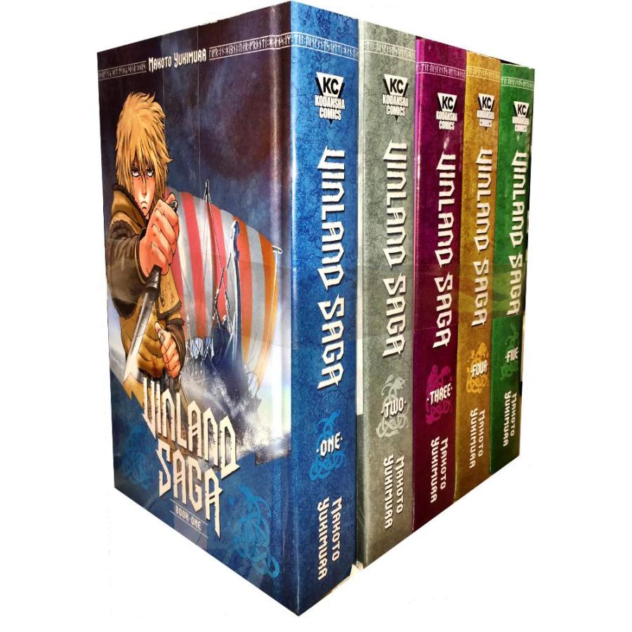 Vinland Saga Volume 1- Collection Books Set By (Series 1) Makoto Yukimu