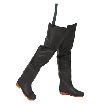 大腿橡膠防水褲襪  275  黑色