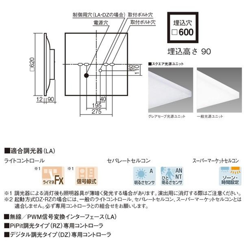 法人様限定】【XLX110RKV LA9】パナソニック 埋込型 FHP45形×4灯相当