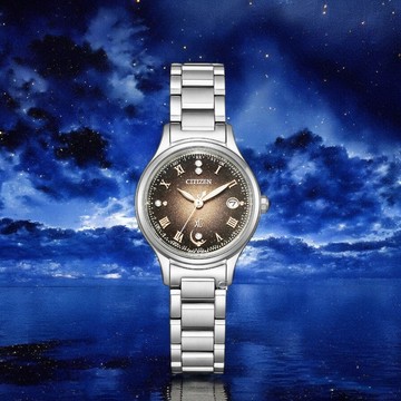 CITIZEN 星辰錶 xC 光動能 鈦金屬 時尚女錶-ES9490-79E