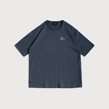 DYCTEAM - ORGANIC LOOSE TEE (gray blue)