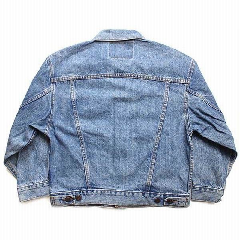 SALE☆90s USA製 Levi'sリーバイス 57507 デニムジャケット 4