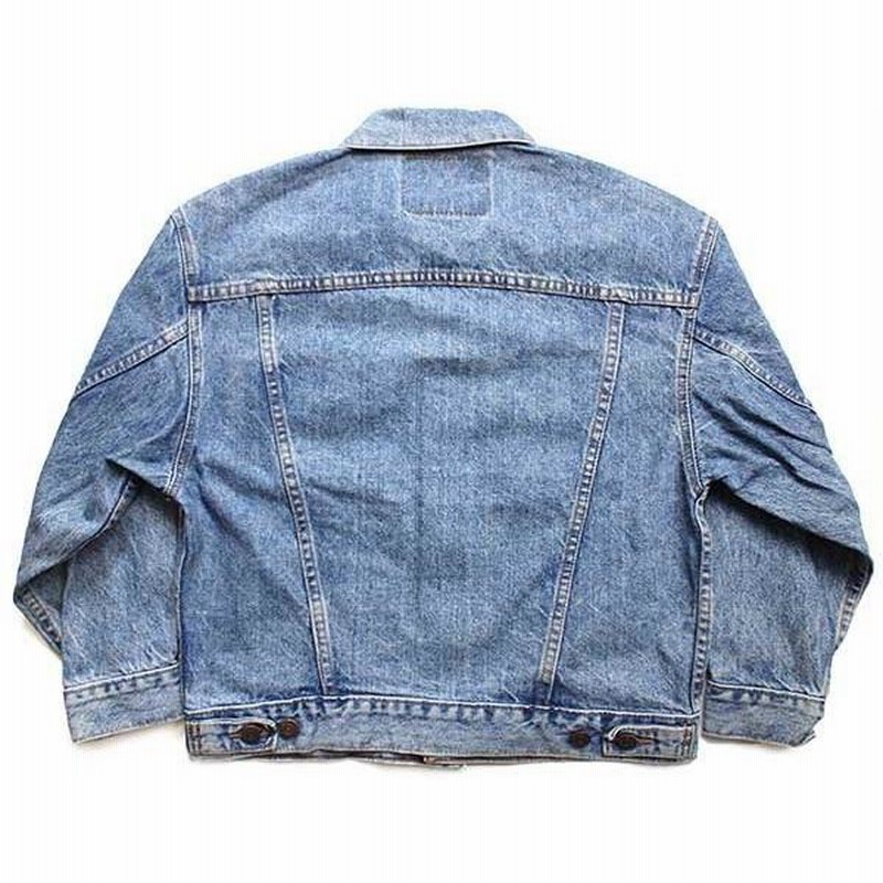 SALE☆90s USA製 Levi'sリーバイス 57507 デニムジャケット 4ポケット