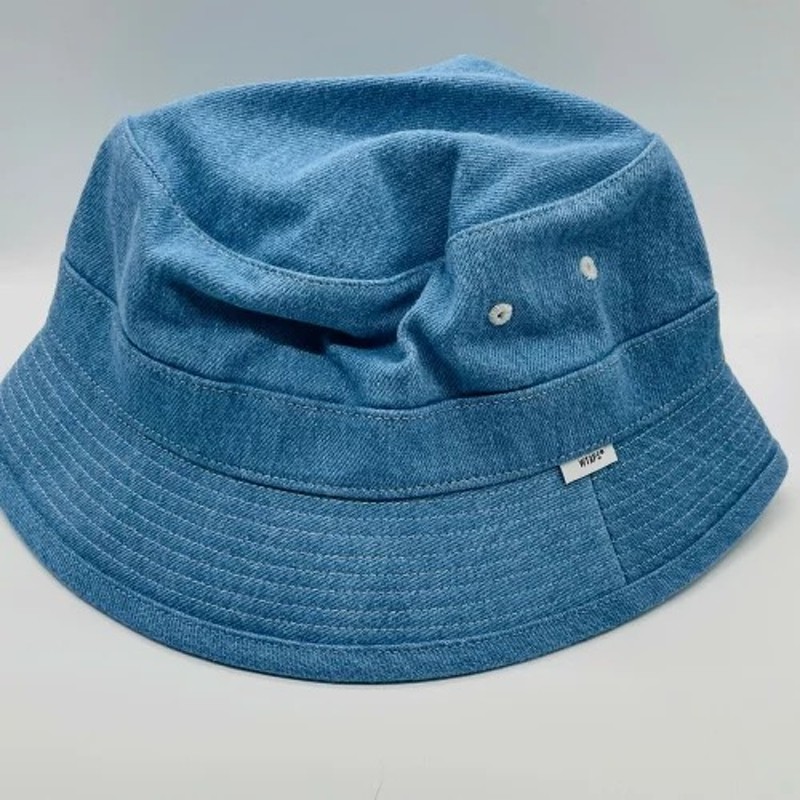 wtaps 21ss bucket 01 hat cotton denim XL | kensysgas.com