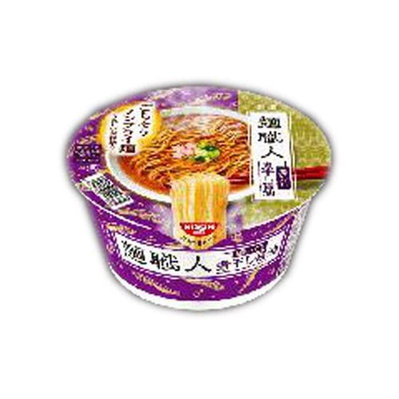 日清食品 日清麺職人 濃いだし 煮干し醤油 87g×12個入