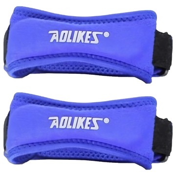 AOLIKES 奧力克斯 運動減震髌骨護帶  藍色  2個