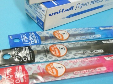 三菱UMR-1A-28中性筆替芯.三菱中性筆芯(0.28mm)/一盒12支入(定35)【領券滿額再折千11/30止】