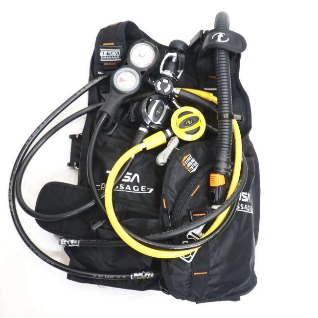 【OH代込＆保証付】TUSA 重器材セット パッセージ BCD BCJ-1650A＆RS520 レギュレーター TUSA 重器材セット パッセージ BCJ-1650 BC＆RS520