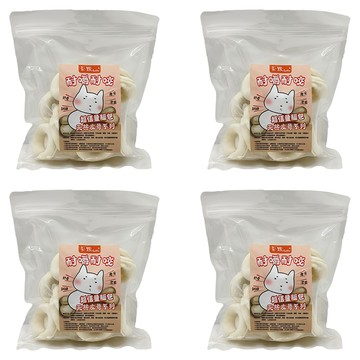 CaMo 卡默 天然皮骨系列 2.5吋甜甜圈 18入  牛奶味  4包  250g