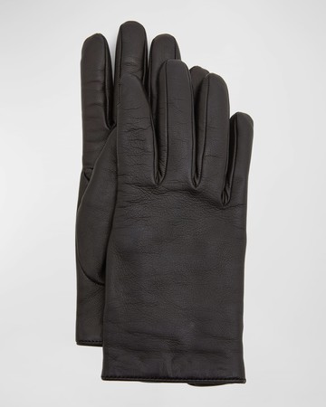 YSL Vintage-Style Slit Gloves