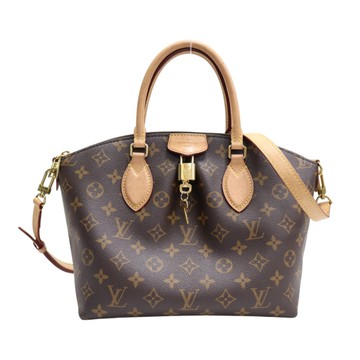 LOUIS VUITTON LV 路易威登 棕色 原花帆布 Boetie PM 兩用包 M45986 【二手名牌BRAND OFF】