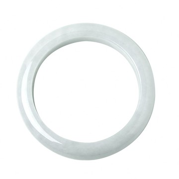 【正佳珠寶】翡翠 高品微綠冰糯種 19圍 59.3mm 天然緬甸A貨翡翠