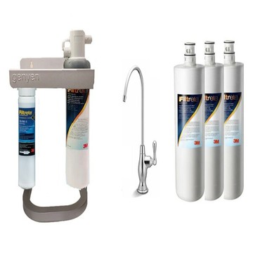 3m s004 生飲淨水器精美腳架組加贈替換濾芯3支贈3m 前置pp系統