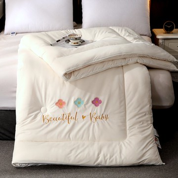 大豆纖維被子冬被加厚保暖春秋被4斤被芯A類單人雙人空調被6斤8斤