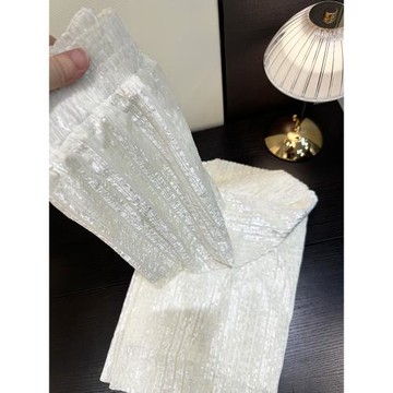 國風絲絨闊腿褲女秋冬季女裝加絨加厚休閑褲直筒長褲垂感白色褲子