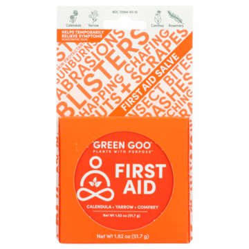 First Aid Natural Tin Large 1.82 Oz by Green Goo