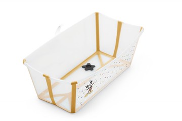 挪威 STOKKE Flexi Bath 摺疊式浴盆/澡盆–米奇狂歡【愛吾兒】