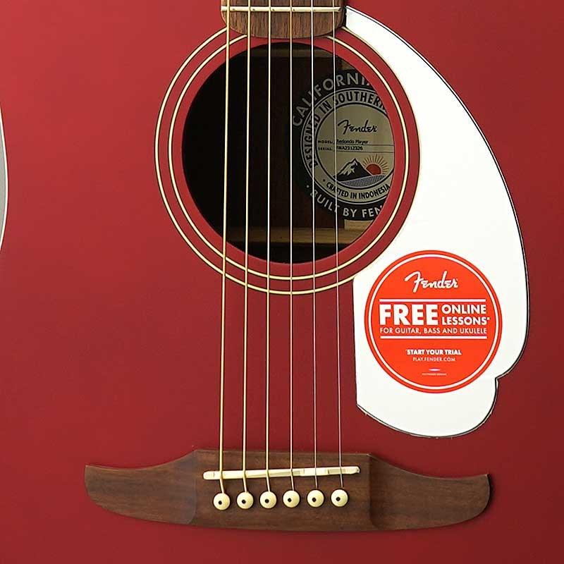 Fender Acoustics Redondo Player (Candey Apple Red)