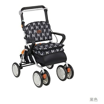 【LZ 海夫】幸和 REKORUTIⅡ 銀髮族休閒購物車 黑色