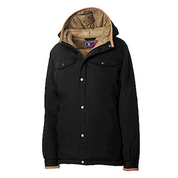 Wildland 女鵝絨防潑水極暖外套黑