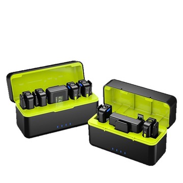 得音MICMINI一拖二無線領夾式麥克風AI降噪高音質話筒直播專用【北歐居家生活】