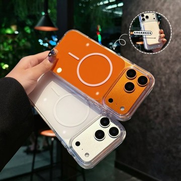 原機色 細圈磁吸2.0 超薄 適用於 蘋果 17 Pro Max 手機殼 iPhone 16/15/14/13殼