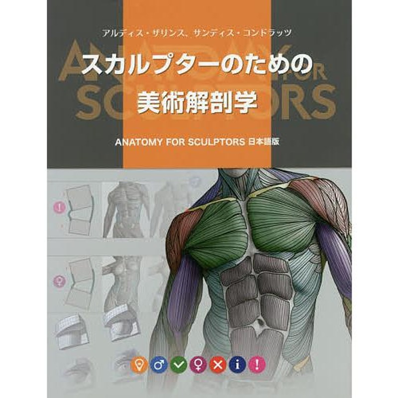 スカルプターのための美術解剖学: Anatomy For Sculptors日本語版