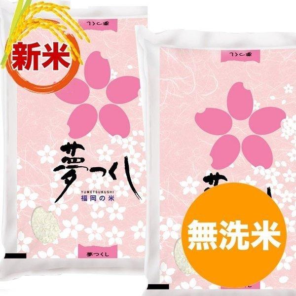 夢つくし 無洗米 10kg 福岡県産 一等米 令和5年産 コメ 米 こめ