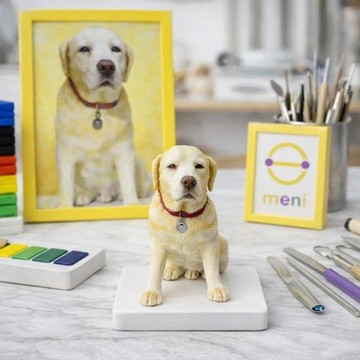 將愛犬化為立體紀念的客製化公仔｜生日禮物