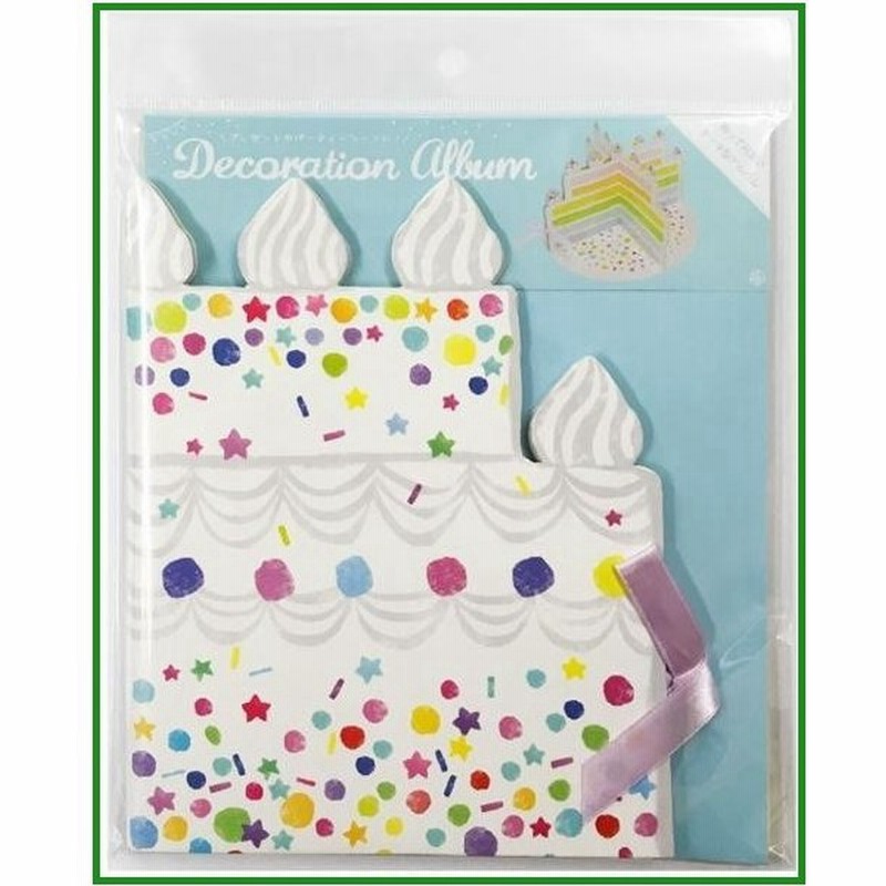 デコレーションアルバムミニ カラフルケーキ 66 024 B03 通販 Lineポイント最大0 5 Get Lineショッピング