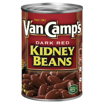 Van Camp's 紅腰子豆 深紅色 素食可食  425g  1罐