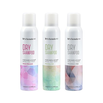《台塑生醫》Dr’s Formula 510淨油蓬鬆乾洗髮噴霧(淨味無香/繁花淡香/晨霧淡香)180ml 任選x3入