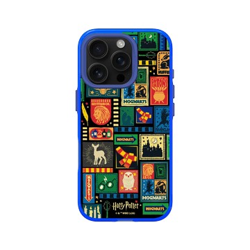 iPhone 16 Pro Clear 激光藍 - 哈利波特 Harry Potter - 哈利波特-拼布圖案