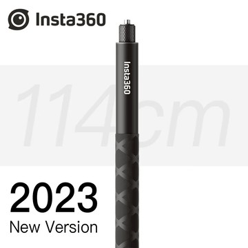 Insta360原裝114cm隱形自拍杆適用於 X5/X4/X3/ONE RS/R/X2/X/GO2全景相機自拍延長桿