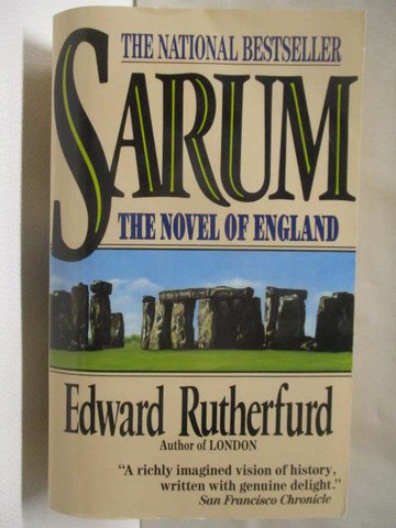 【書寶二手書T9／原文小說_RFC】Sarum: The Novel of England