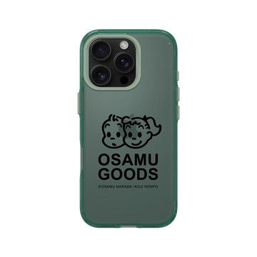 iPhone 16 Pro Clear 憂墨綠 - OSAMU GOODS - 經典系列-LOGO