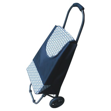 巧用 小巧單輪購物車 15KG  顏色隨機  1個