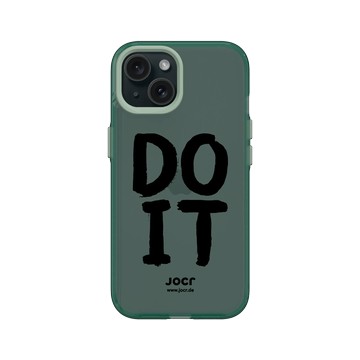 iPhone 15 Clear 憂墨綠 - JOCR - DO IT Black