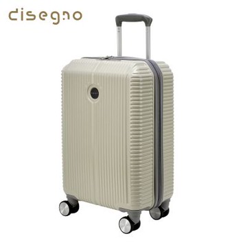 DISEGNO 20吋極境之巔拉鍊箱 靜音飛機輪 行李箱 旅行箱 登機箱