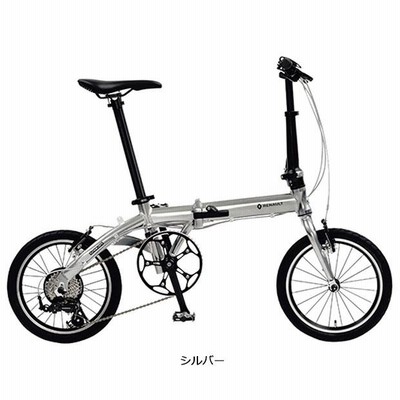 「ルノー」PLATINUM LIGHT8（プラチナライト8）AL167 16インチ 折りたたみ自転車