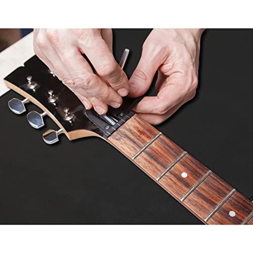 ギター修理メンテナンスツールキット ギターネックレストクレードルと楽器マット付き ギターワークステーション アコースティックギター エレキギター ウクレレ