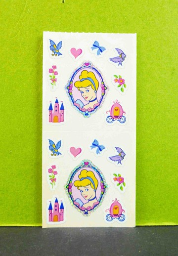 【震撼精品百貨】公主 系列Princess 造型貼紙-灰姑娘-城堡 震撼日式精品百貨