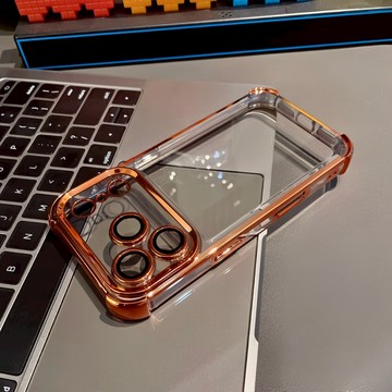 四角加厚氣囊防摔 不發黃 適用 iPhone 17 手機殼 11 12 13 14 15 16 pro max 保護殼