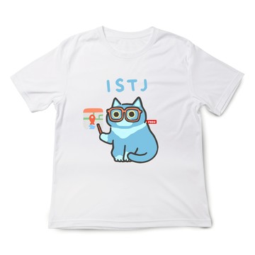 JZ TEE MBTI貓咪 ISTJ-物流師 印花短袖