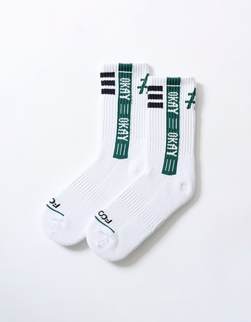 hen可以運動氣墊襪(童)- 白