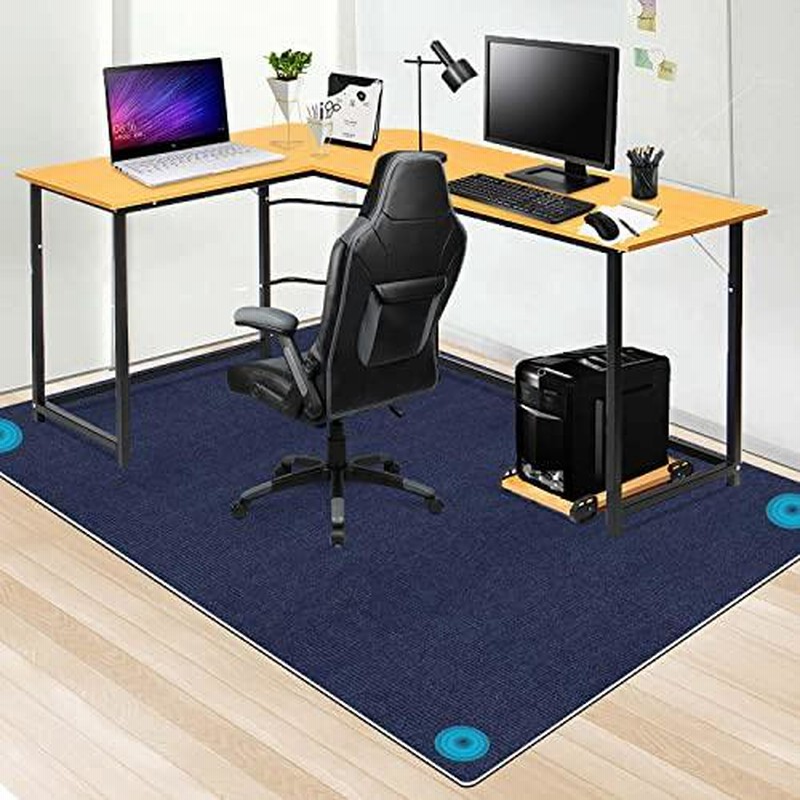 新品 送料無料 バウヒュッテ デスクごとチェアマット 特大サイズ