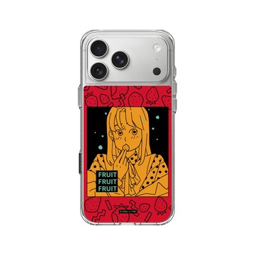 iPhone 17 Pro Max Clear Case（相機按鈕） 透明 - 子凡 Zzifan_z - 水果女孩